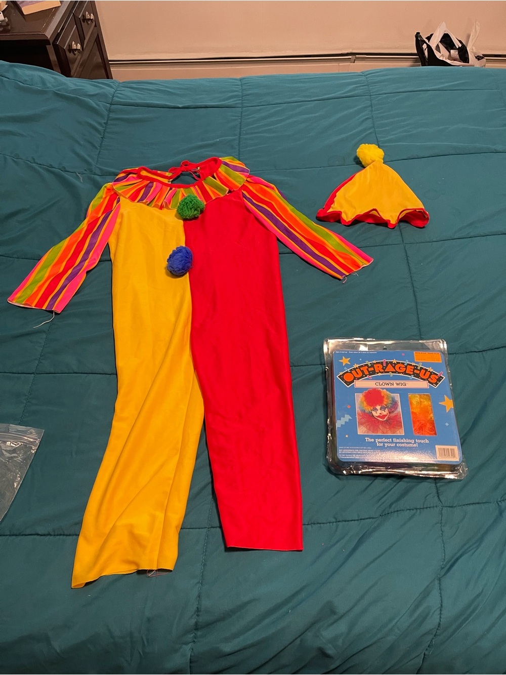 Kids clown Costume